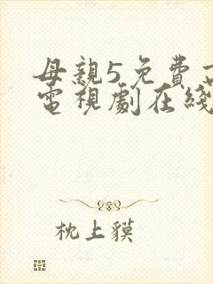 母亲5免费高清电视剧在线看免费