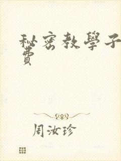 秘密教学子豪免费封面
