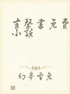 有声书免费听 小说