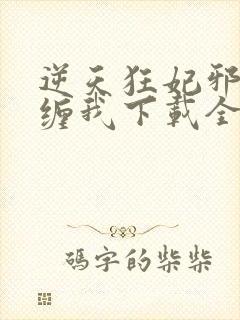 逆天狂妃邪王别缠我下载全集txt下载封面