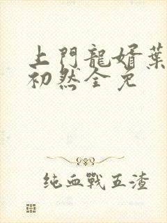 上门龙婿叶辰萧初然全免