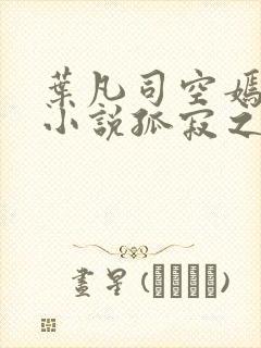 叶凡司空嫣然的小说孤寂之狼