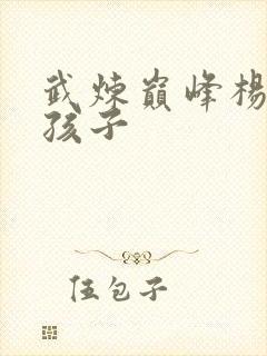武炼巅峰杨开的孩子