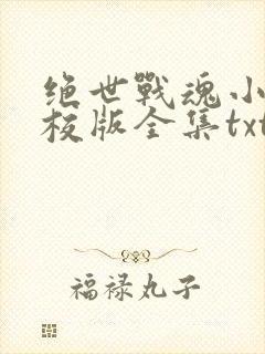 绝世战魂小说精校版全集txt