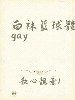 白袜篮球体育生gay