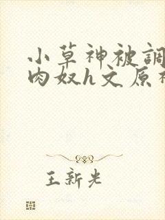 小草神被调教成肉奴h文原神