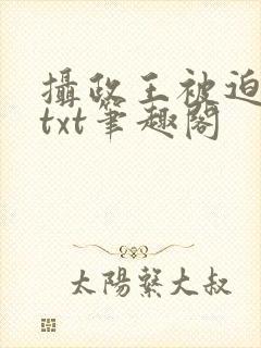 摄政王被迫承欢txt笔趣阁