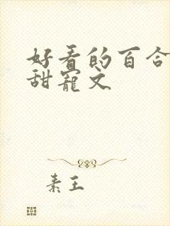好看的百合小说甜宠文