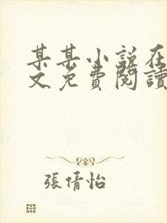 某某小说在线全文免费阅读封面