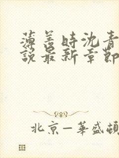 薄羡时沈青绾小说最新章节免费阅读封面