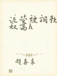 流萤被调教成肉奴高h