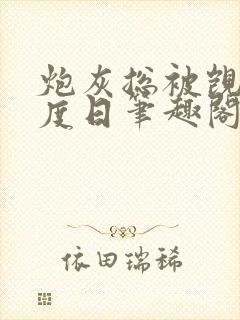 炮灰总被觊觎东度日笔趣阁免费阅读
