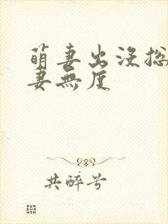 萌妻出没总裁宠妻无度