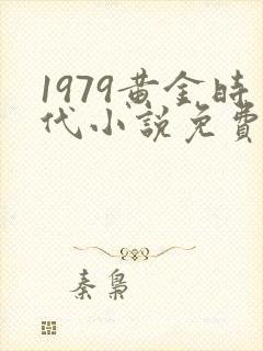 1979黄金时代小说免费观看封面