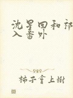 沈星回和祁煜双入番外
