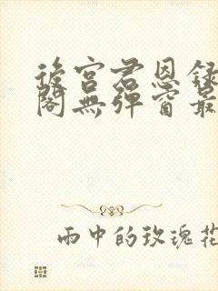 后宫君恩录笔趣阁无弹窗最新章节列