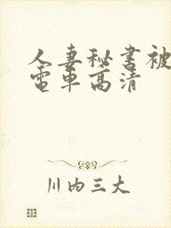 人妻秘书被痴汉电车高清