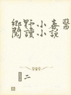 乡野小春医免费阅读小说