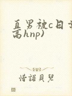 直男被c日常(高hnp)封面