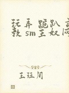 玩弄 跪趴 调教 sm主奴网站封面