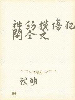 神的模仿犯笔趣阁全文