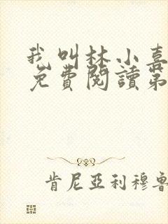 我叫林小喜全文免费阅读第二部