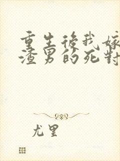 重生后我嫁给了渣男的死对头原著
