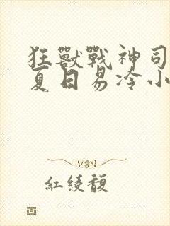 狂兽战神司空靖夏日易冷小说