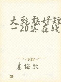 大乾憨婿短剧1一20集在线看