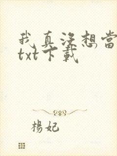 我真没想当反派txt下载封面