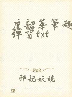 度韶华笔趣阁无弹窗txt
