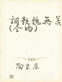 调教魏无羡淫宴(全肉)