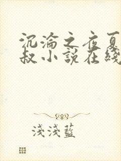 沉沦之夜夏婉陈叔小说在线阅读免费全文