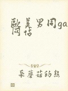 欧美男同gay网站