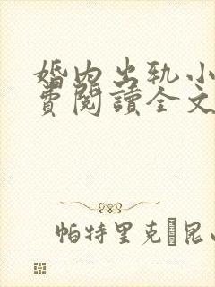 婚内出轨小说免费阅读全文最新章节
