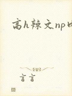 高h辣文np肉