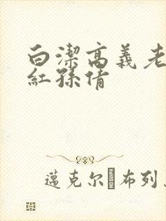 白洁高义老七美红孙倩