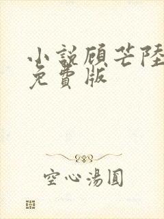 小说顾芒陆承洲免费版封面