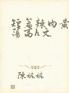 短篇辣肉黄辣放荡高h文