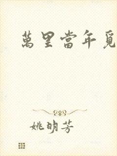 万里当年觅封侯
