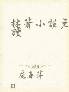 林萧小说免费阅读