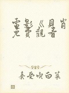 电影《贝肖特》免费观看
