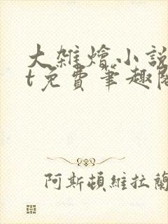 大杂烩小说txt免费笔趣阁