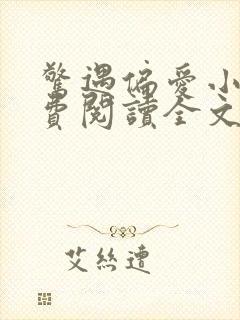 惊遇偏爱小说免费阅读全文