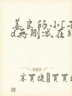 善良的小[子hd无删减在线观看封面
