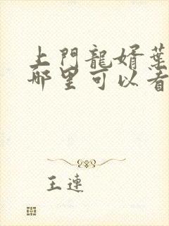 上门龙婿叶辰在哪里可以看