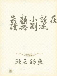 朱颜小说在线阅读无删减