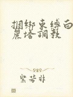 捆绑束缚白丝洛丽塔调教