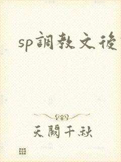sp调教文后宫