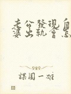 老公发现自己老婆出轨会怎样